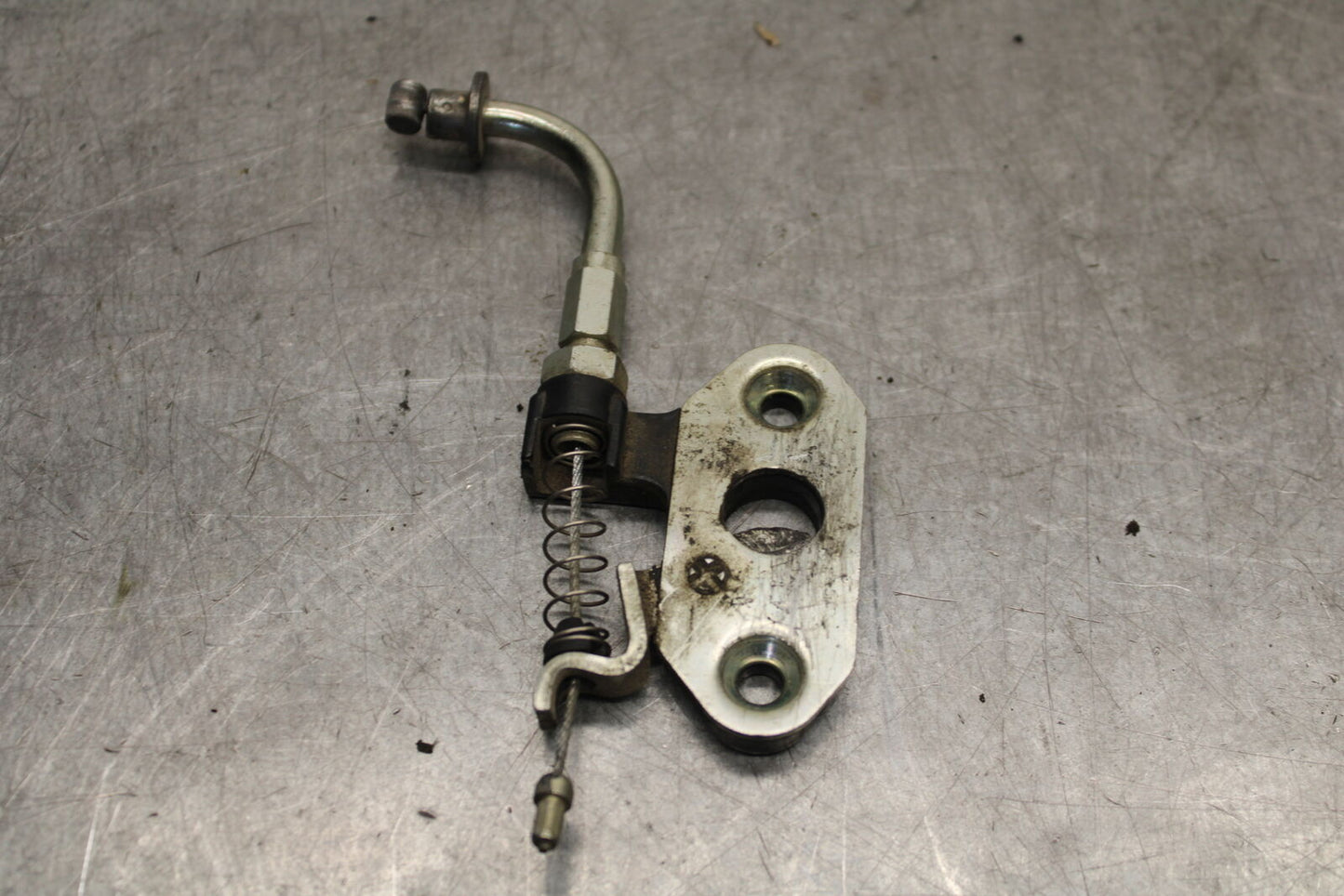 06-07 DUCATI MONSTER 695 REAR PASSENGER SEAT LATCH LOCK ASSEMBLY BB674