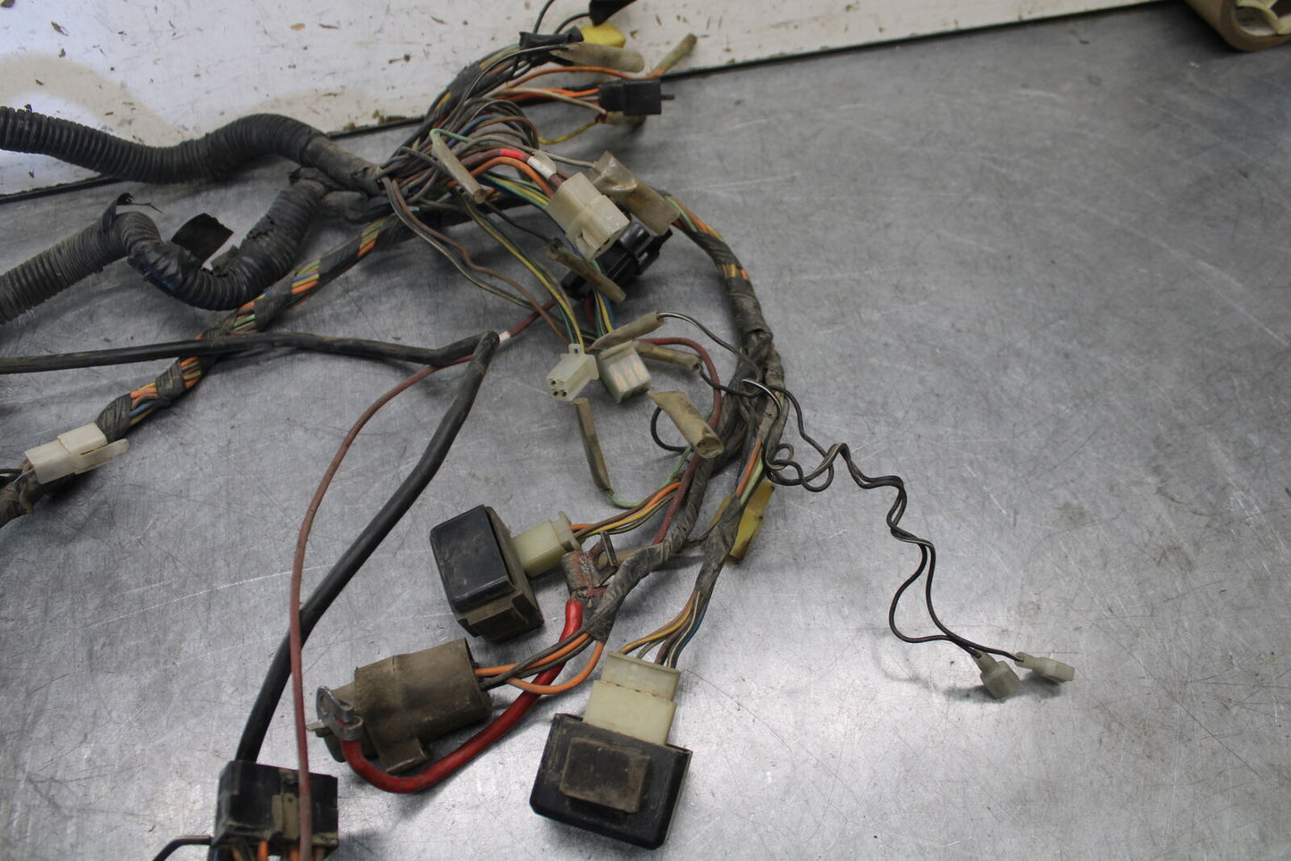85-86 SUZUKI MADURA 1200 MAIN ENGINE WIRING HARNESS MOTOR WIRE LOOM BB691