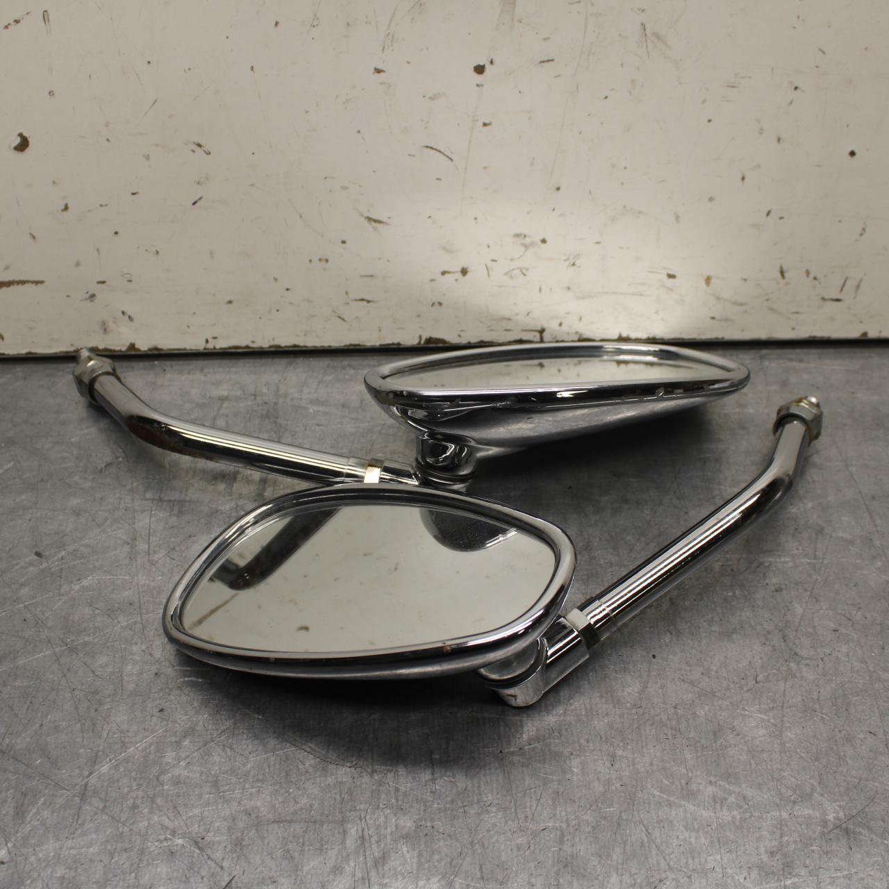 93-07 YAMAHA VMAX 1200 REARVIEW MIRRORS SET LEFT RIGHT PAIR BB634