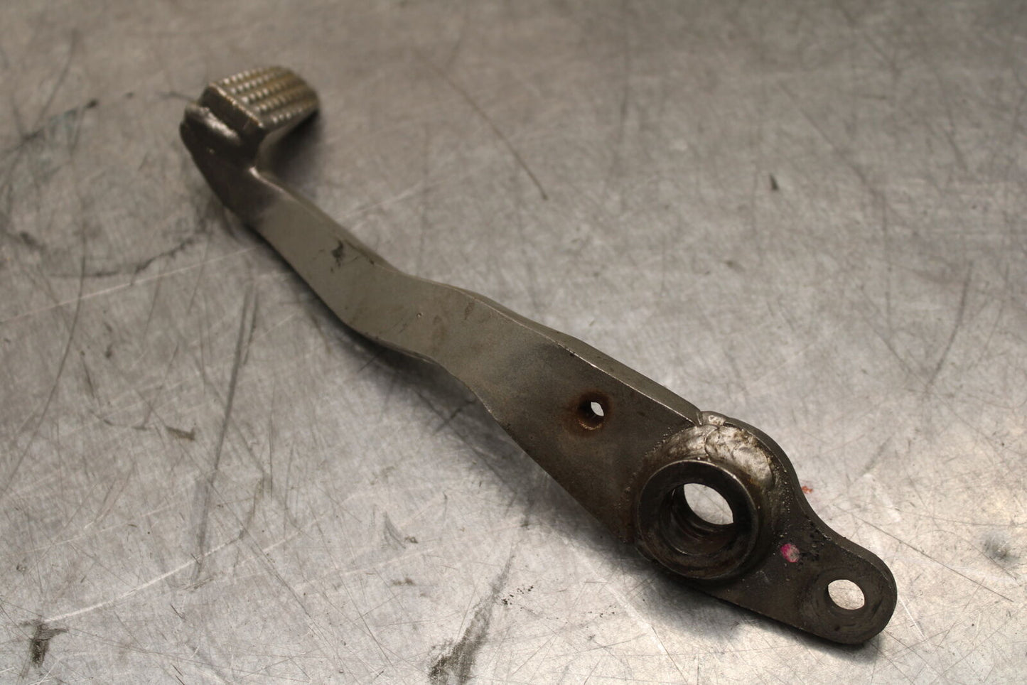 12-17 KAWASAKI ER-6N Z650 RIGHT REARSET BRAKE FOOT PEDAL BB709