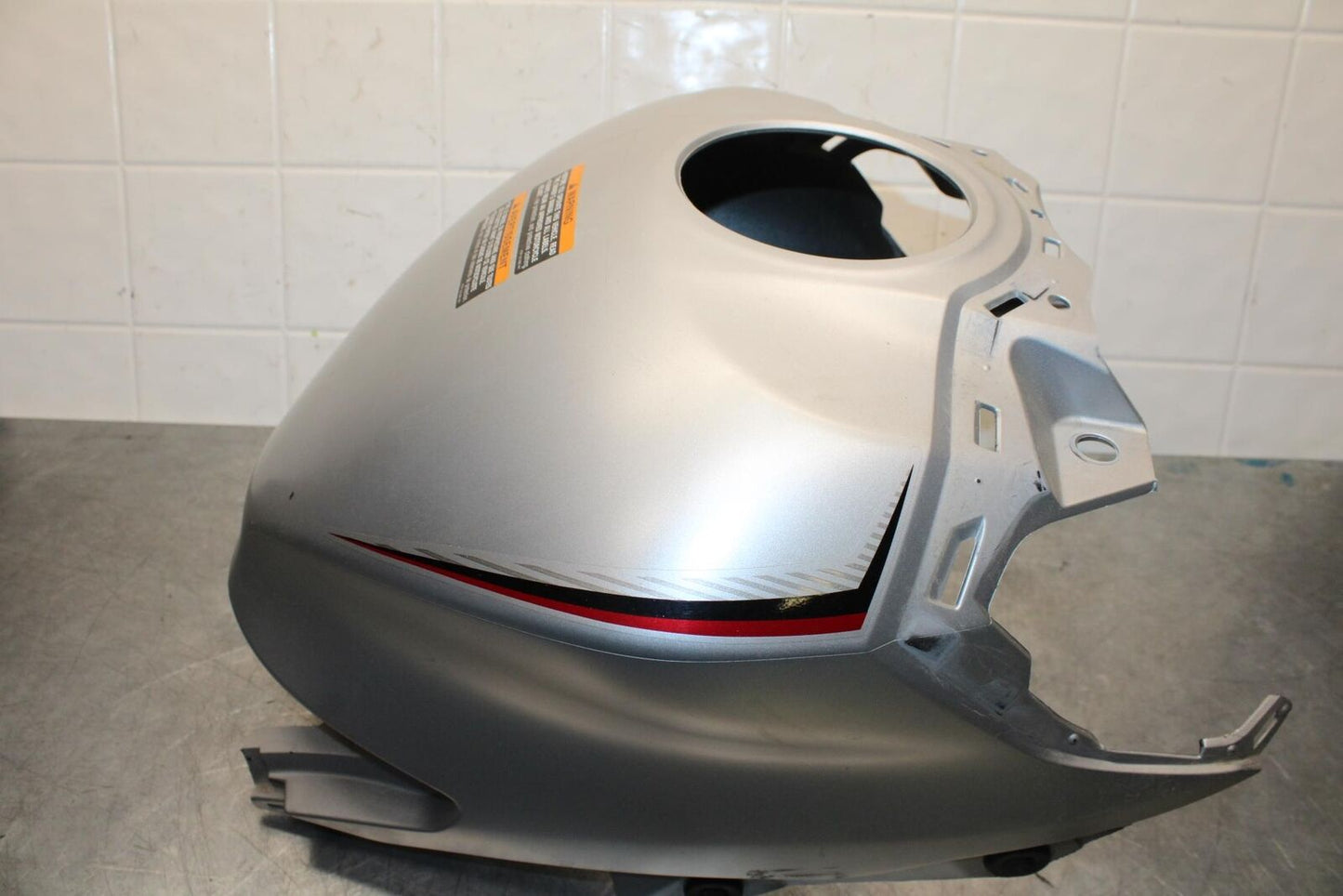 19-21 YAMAHA YZF R3 GAS TANK FUEL CELL COVER FAIRING COWL BS7-XF41D-00-P4 BB588