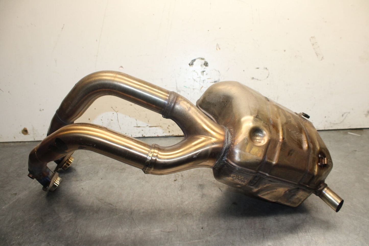 21-24 APRILIA TUONO 660 FACTORY FULL EXHAUST SYSTEM HEADERS PIPE MUFFLER BB733