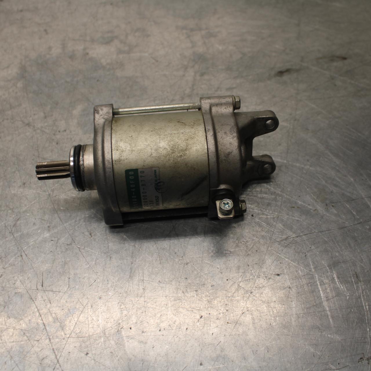 01 SUZUKI GSXR1000 ENGINE STARTING STARTER MOTOR -DC 12V 1100-40F00 BB100