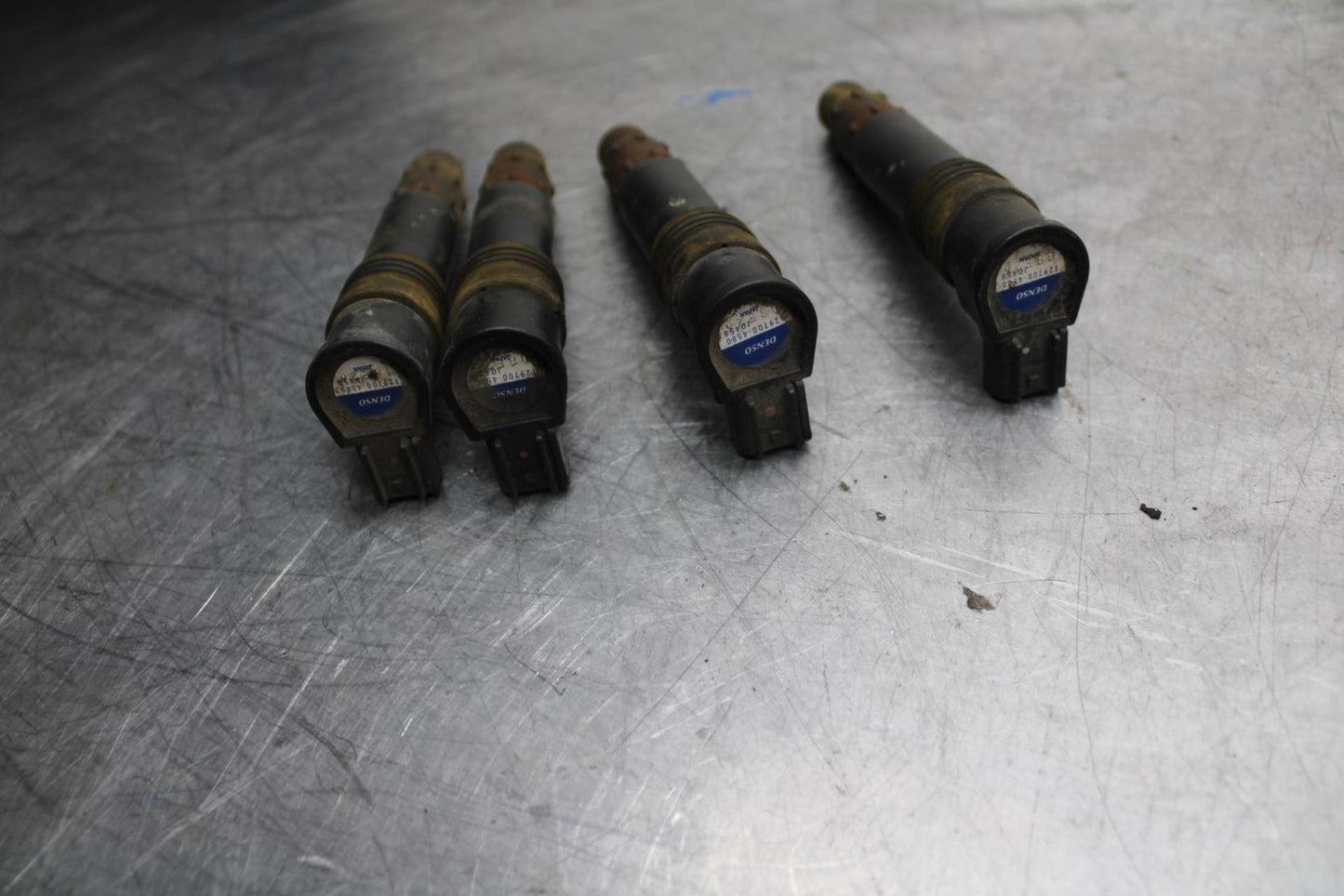 2003 Kawasaki Z1000 IGNITION COILS COIL SPARK PLUG CAPS 21171-0028 BB35