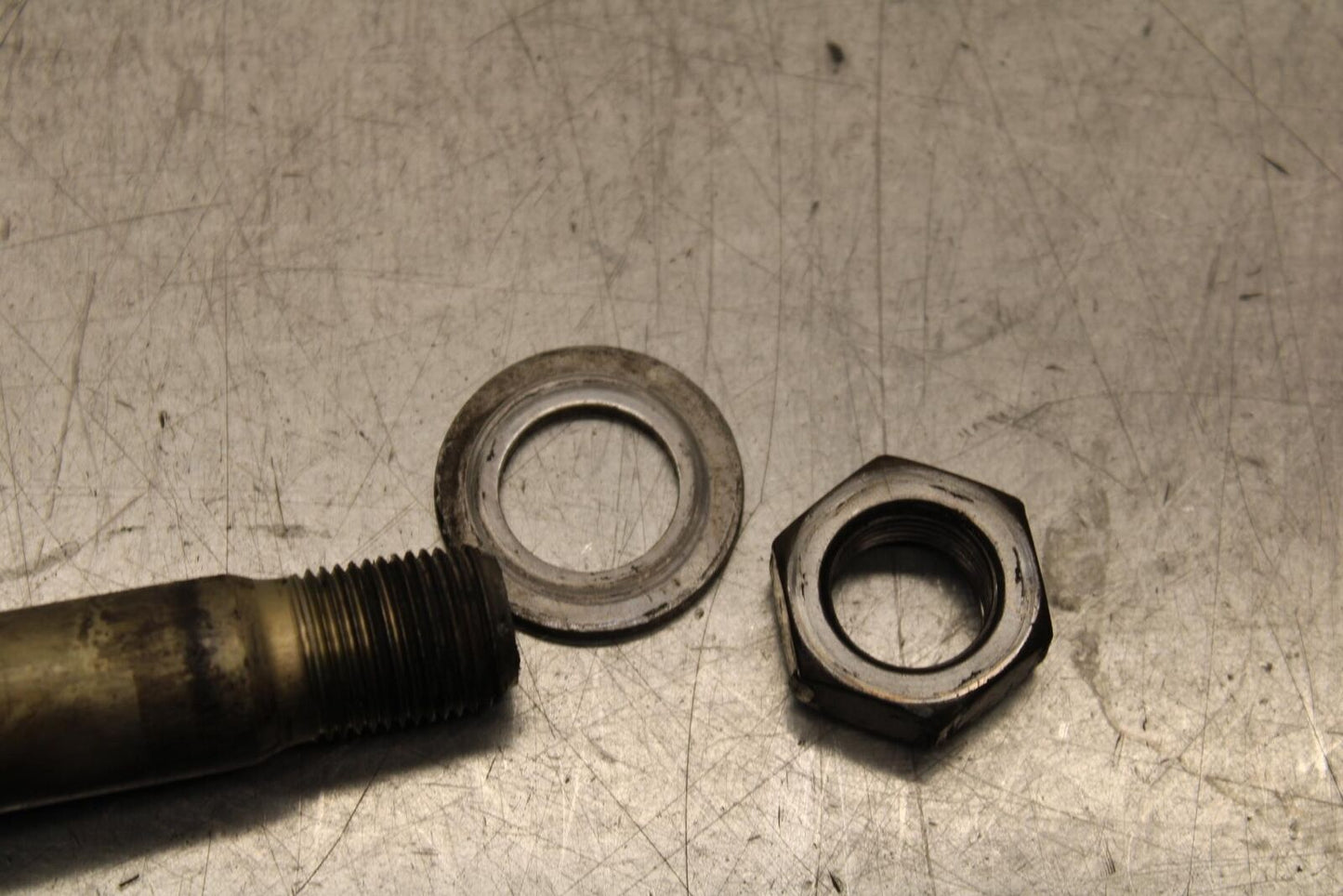 2012 Triumph Daytona 675R REAR AXLE BACK WHEEL RIM PIVOT BOLT AXEL BB589