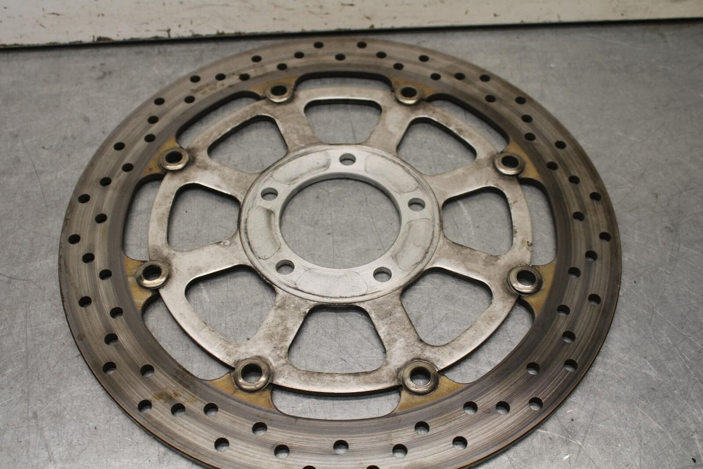 01-03 SUZUKI GSXR600 FRONT LEFT RIGHT BRAKE ROTORS DISCS BB639