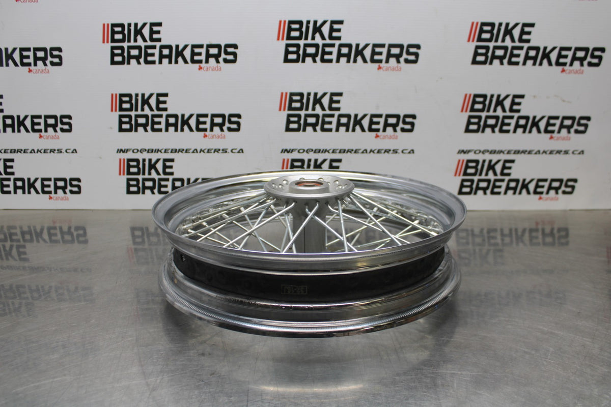 15 SUZUKI BOULEVARD C50 FRONT WHEEL FRONT RIM & ROTOR BB775