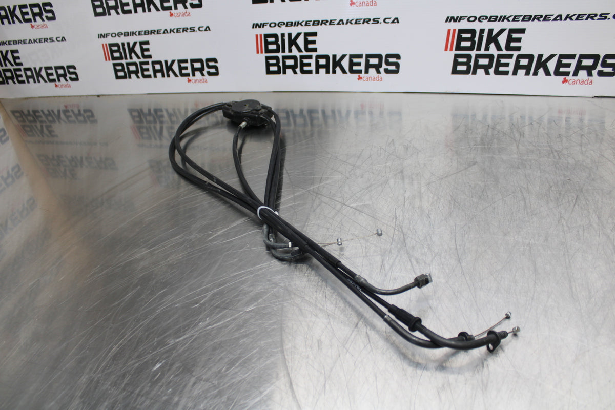 09 YAMAHA ROYAL STAR XVZ1300TF VENTURE REAR SEAT BOX CABLE LINE BB151