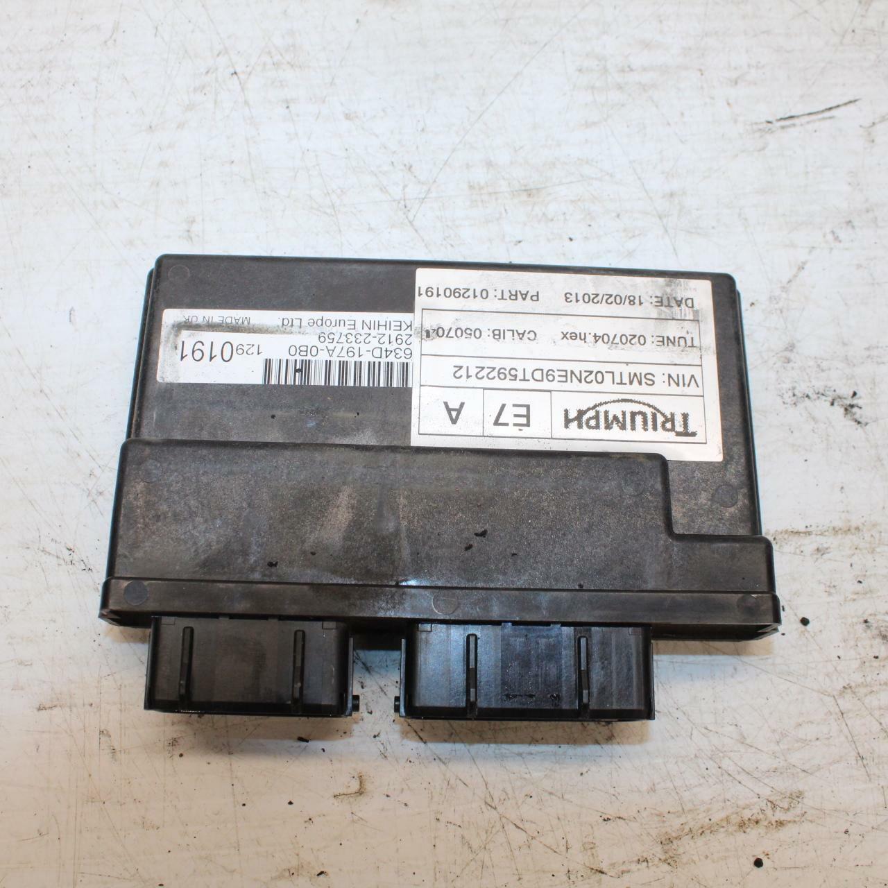 07-16 TRIUMPH STREET TRIPLE ECU COMPUTER CONTROLLER UNIT ECM CDI BB361