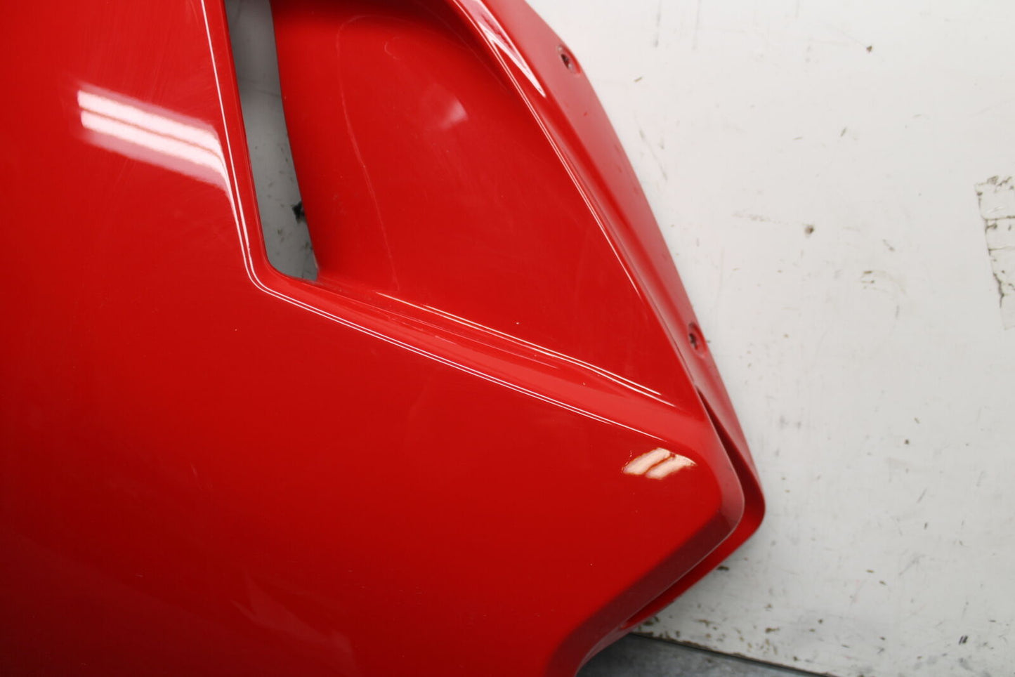 08-13 DUCATI 848 EVO LEFT LOWER MID UPPER SIDE FAIRING COWL BB667