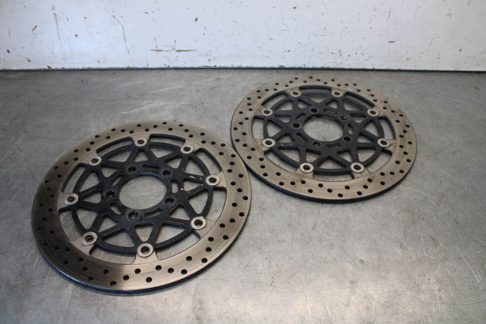 03-07 SUZUKI SV1000S FRONT LEFT RIGHT BRAKE ROTORS DISCS BB657