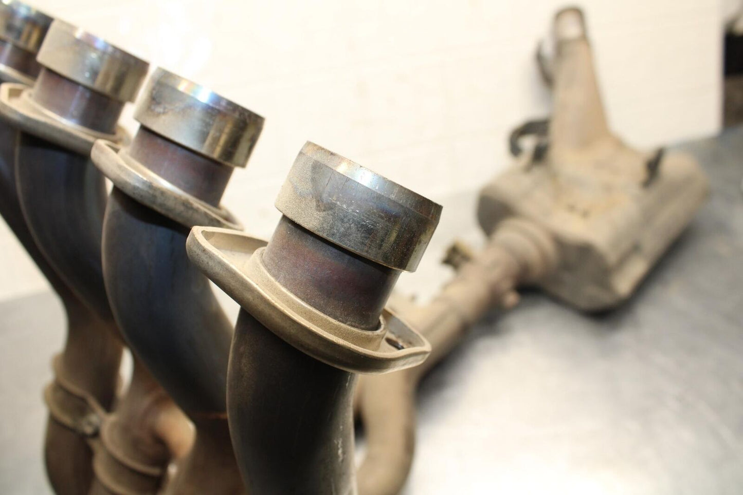 2015 Suzuki GSXR750 EXHAUST HEADER PIPES MANIFOLD BB595