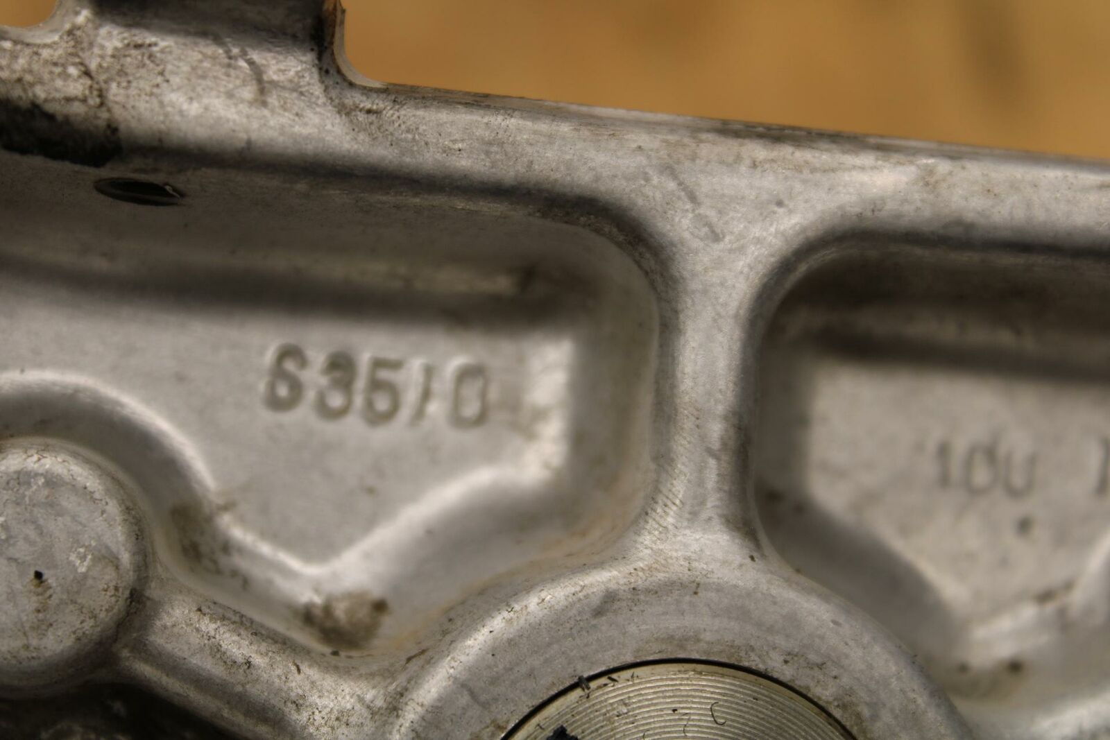 02-03 SUZUKI VSTROM 1000 FRONT FORKS CLAMP LOWER TRIPLE TREE STEM BB331