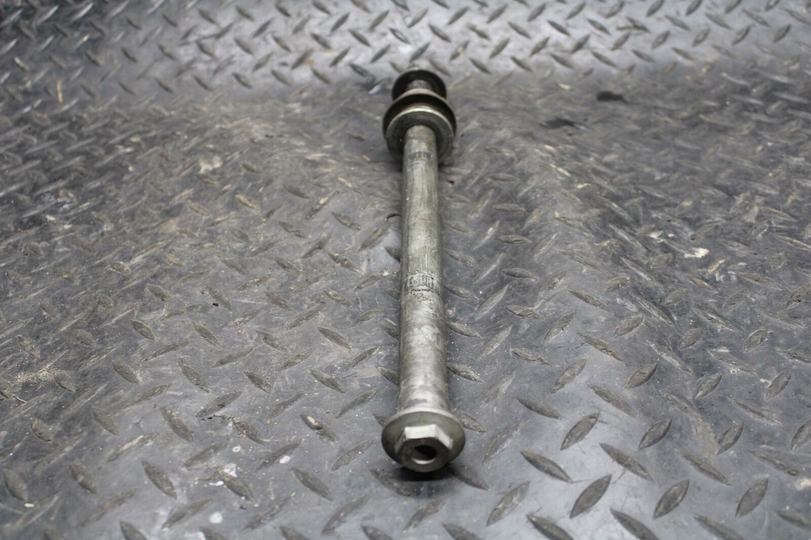 91-92 SUZUKI GSXR750 M  REAR AXLE BACK WHEEL RIM PIVOT BOLT AXEL BB213