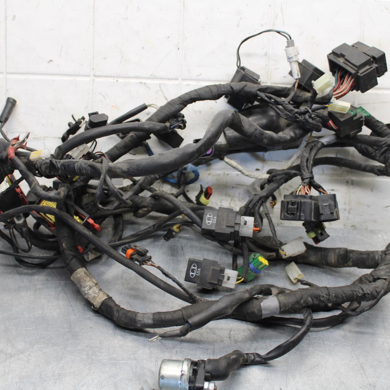 2008 Aprilia Shiver 750 SL750 MAIN ENGINE WIRING HARNESS MOTOR WIRE LOOM BB551