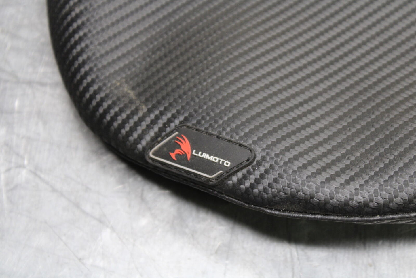 08-10 DUCATI 848 FRONT DRIVERS SEAT PAD SADDLE PILLION BB705