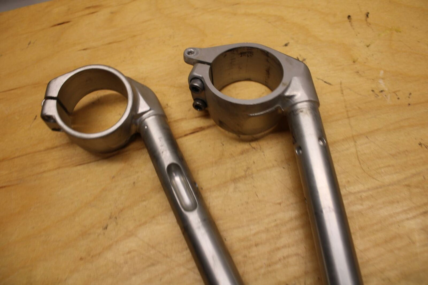 02-03 YAMAHA YZF R1 5PW LEFT RIGHT CLIP ON ONS HANDLEBARS PAIR SET BB313