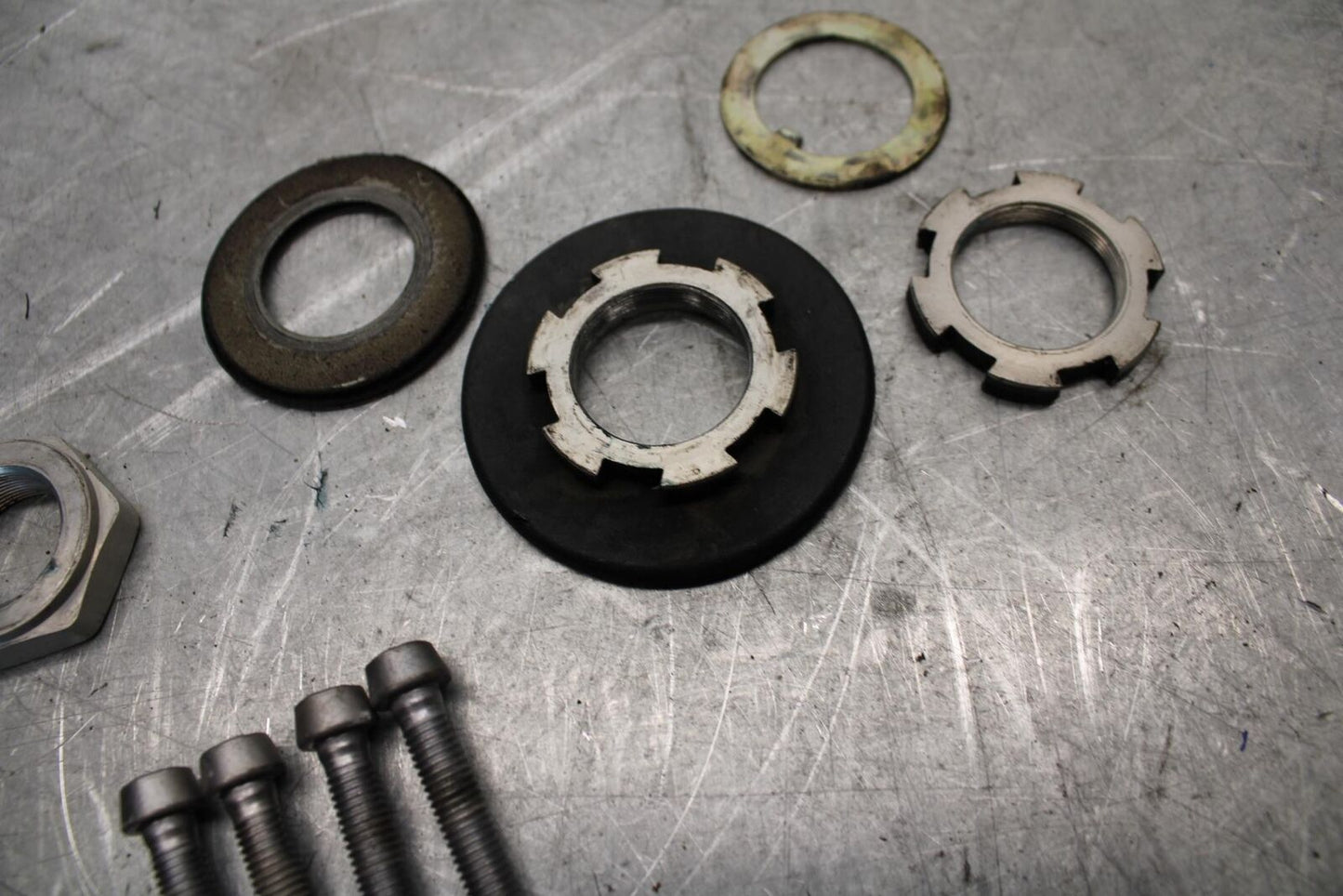 2006 Triumph Daytona 675 Triple CLAMP LOWER TRIPLE TREE STEM NUT BOLT BB434