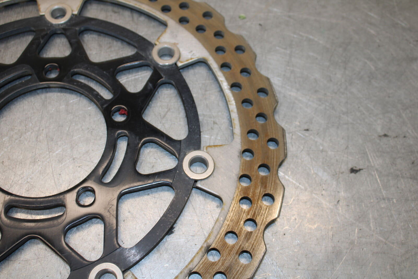 19-23 KAWASAKI NINJA ZX6R FRONT LEFT RIGHT BRAKE ROTORS DISCS BB701