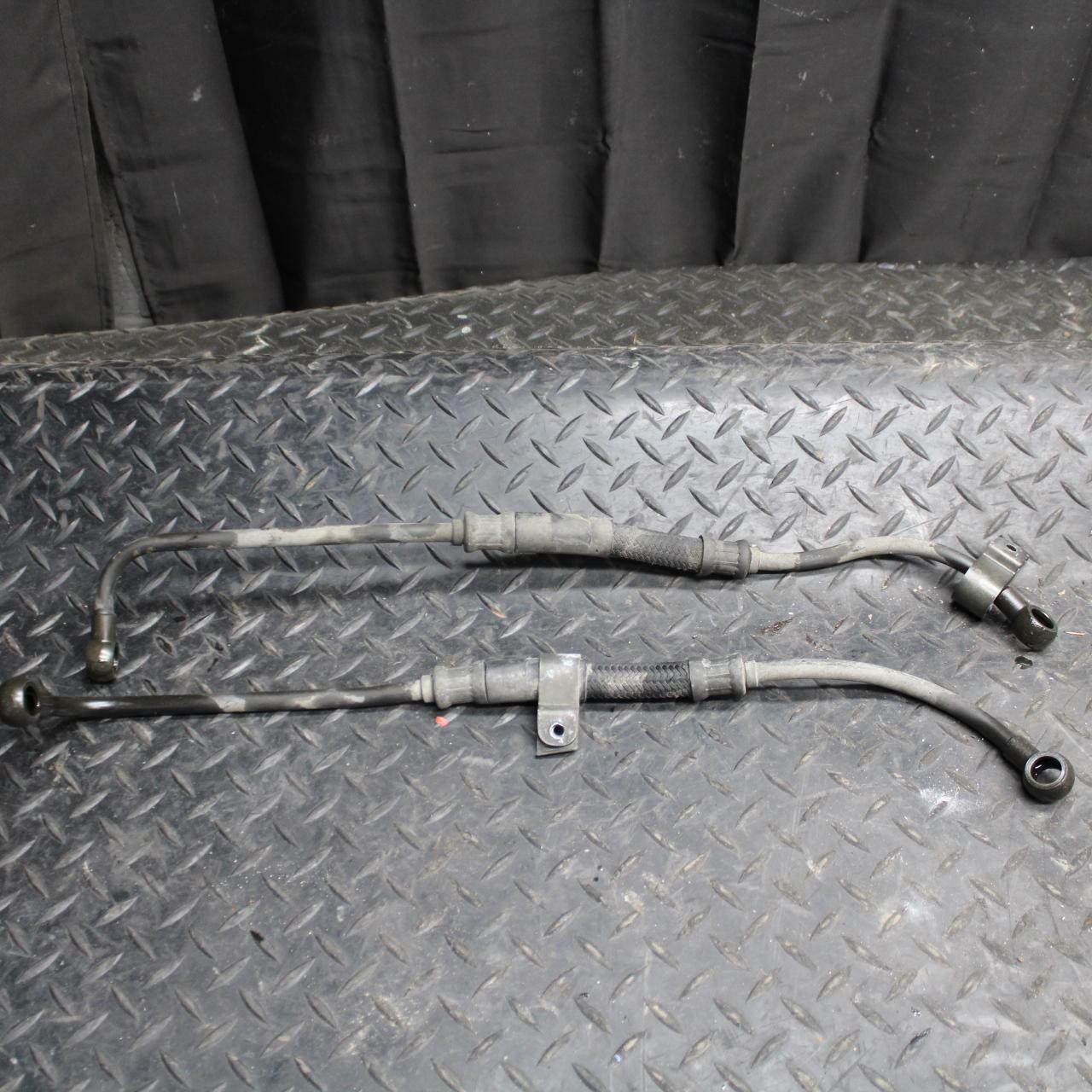 86 SUZUKI GS750ES ENGINE MOTOR OIL COOLER HOSES BB233