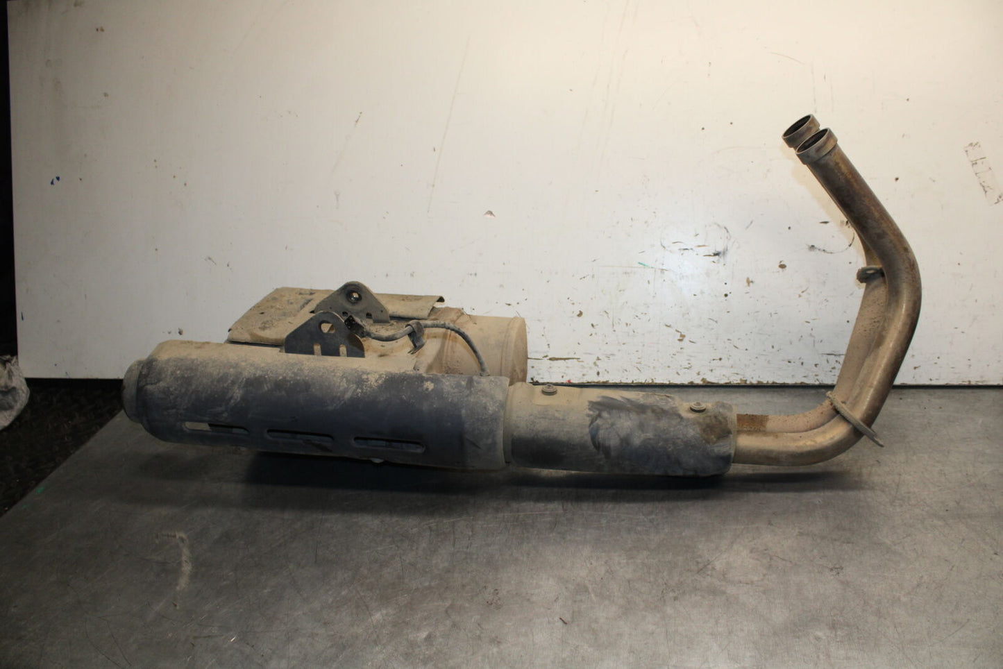 16-17 KAWASAKI VULCAN S 650 EN650 ABS FULL EXHAUST MUFFLER SILENCER BB731