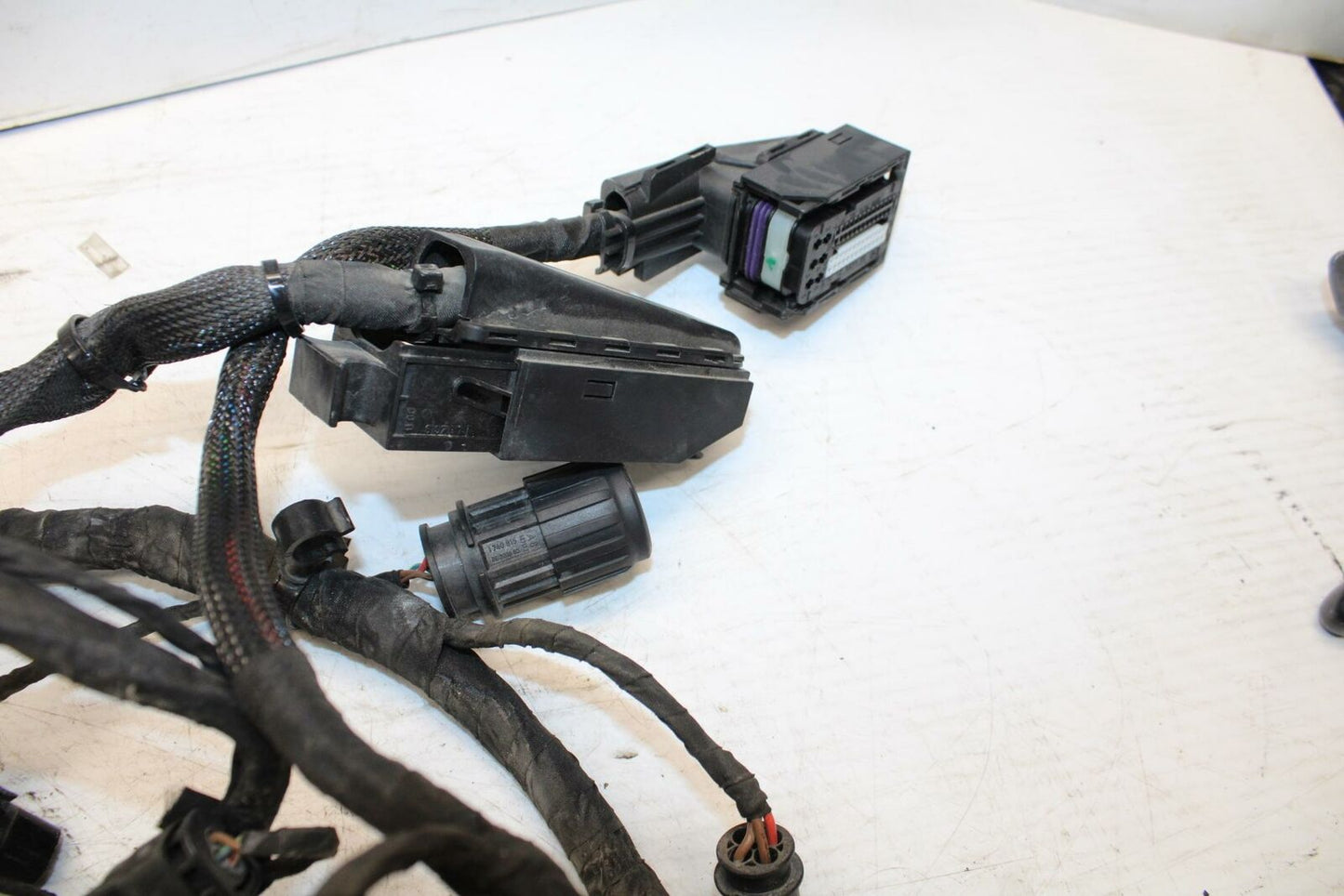 06-12 BMW F800ST MAIN ENGINE WIRING HARNESS MOTOR WIRE LOOM BB291