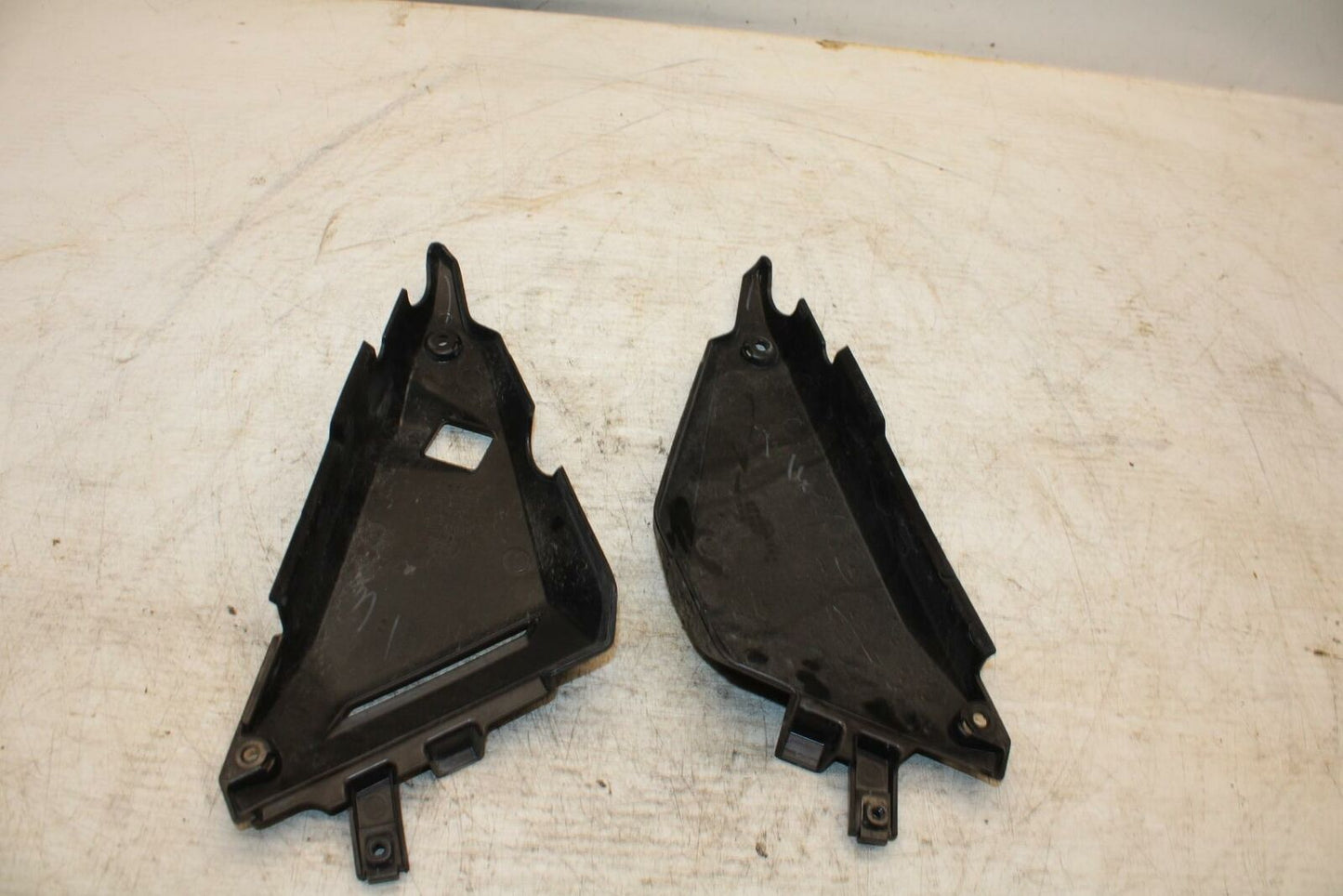 17-20 KAWASAKI NINJA 650 RIGHT LEFT FRAME MID SIDE COVERS COWLS PANELS BB364