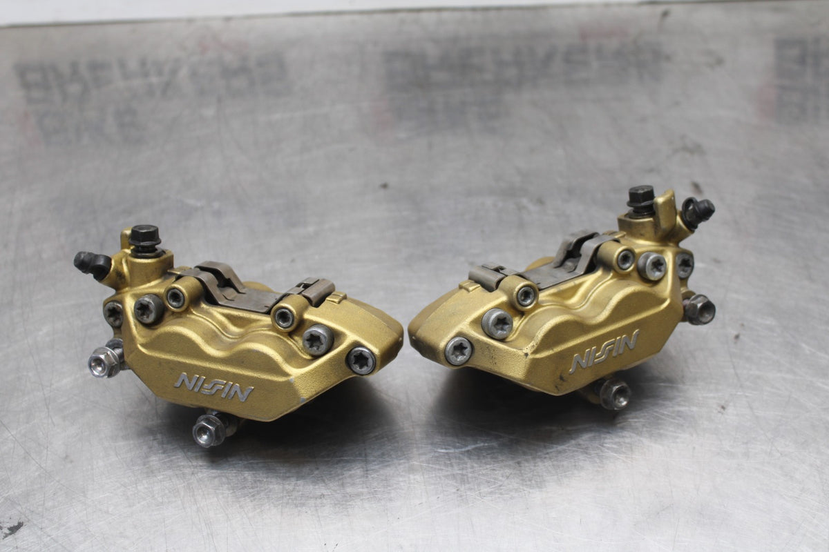00-01 HONDA CBR929RR RIGHT LEFT FRONT BRAKE CALIPER SET PAIR CALIPERS BB925