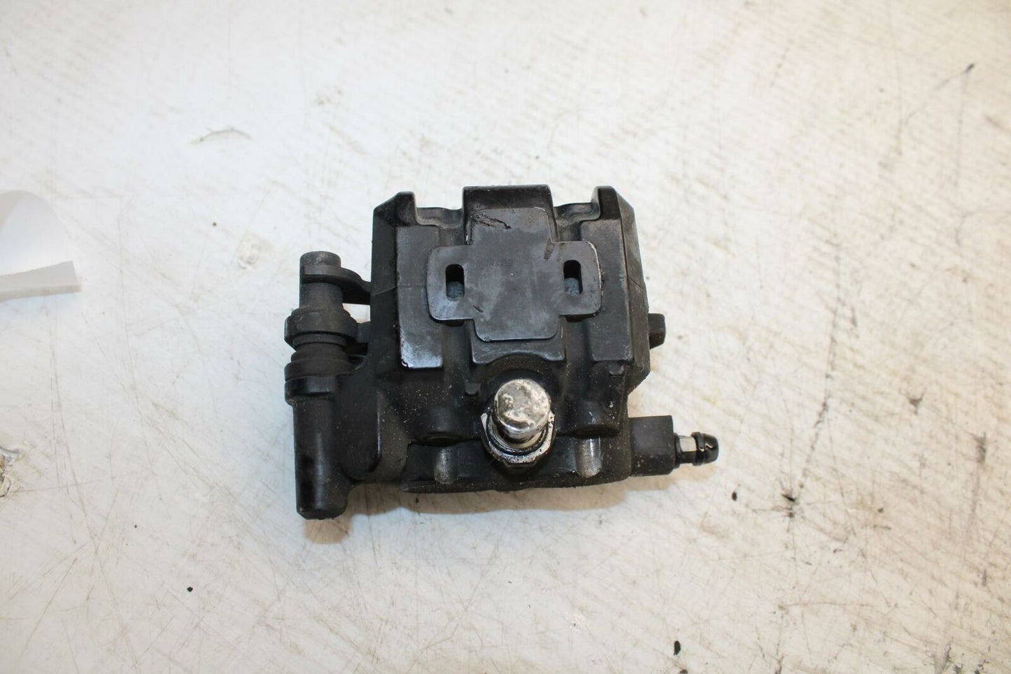 08-11 TRIUMPH SPEED TRIPLE REAR BACK BRAKE CALIPER W MOUNT BRACKET BB366