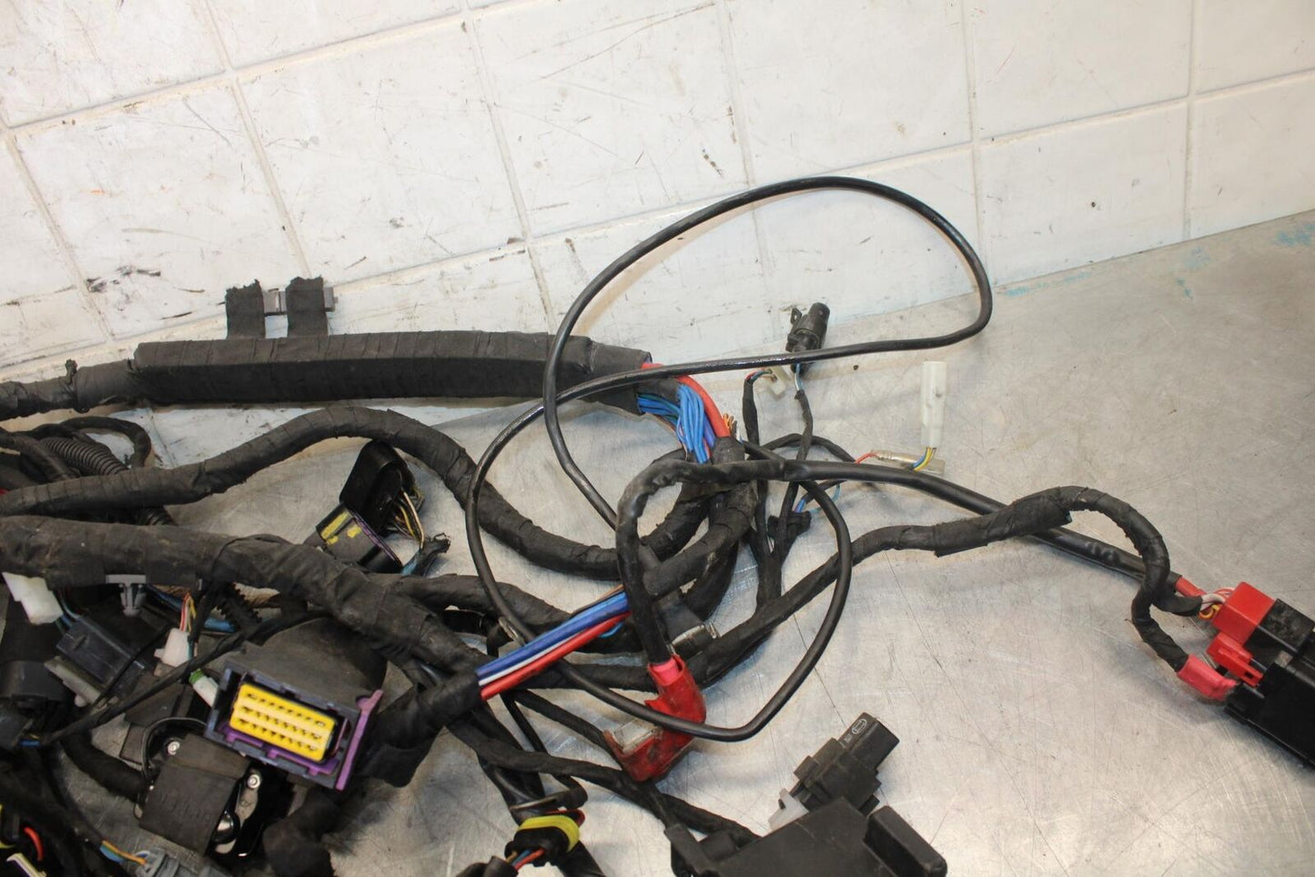 2010 Aprilia RSV1000R MAIN ENGINE WIRING HARNESS MOTOR WIRE LOOM BB513