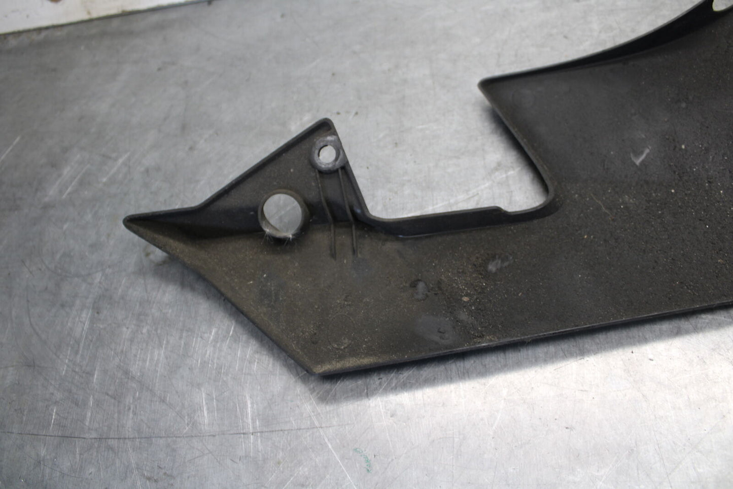 09-12 KAWASAKI NINJA ZX6R LEFT LOWER BOTTOM BELLY SIDE FAIRING COWL BB698