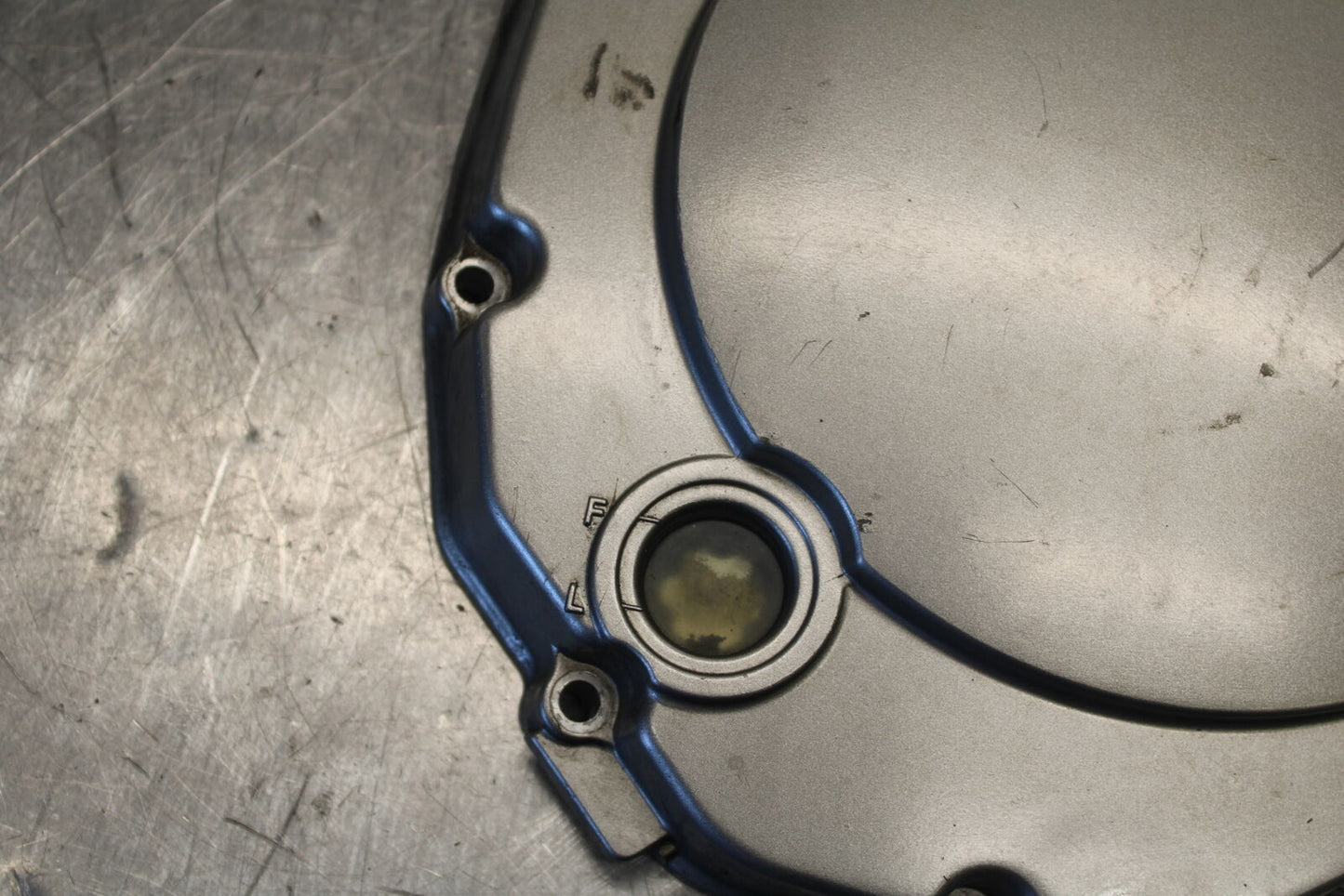04-05 SUZUKI KATANA 750 GSX750F CLUTCH SIDE ENGINE MOTOR COVER BB110