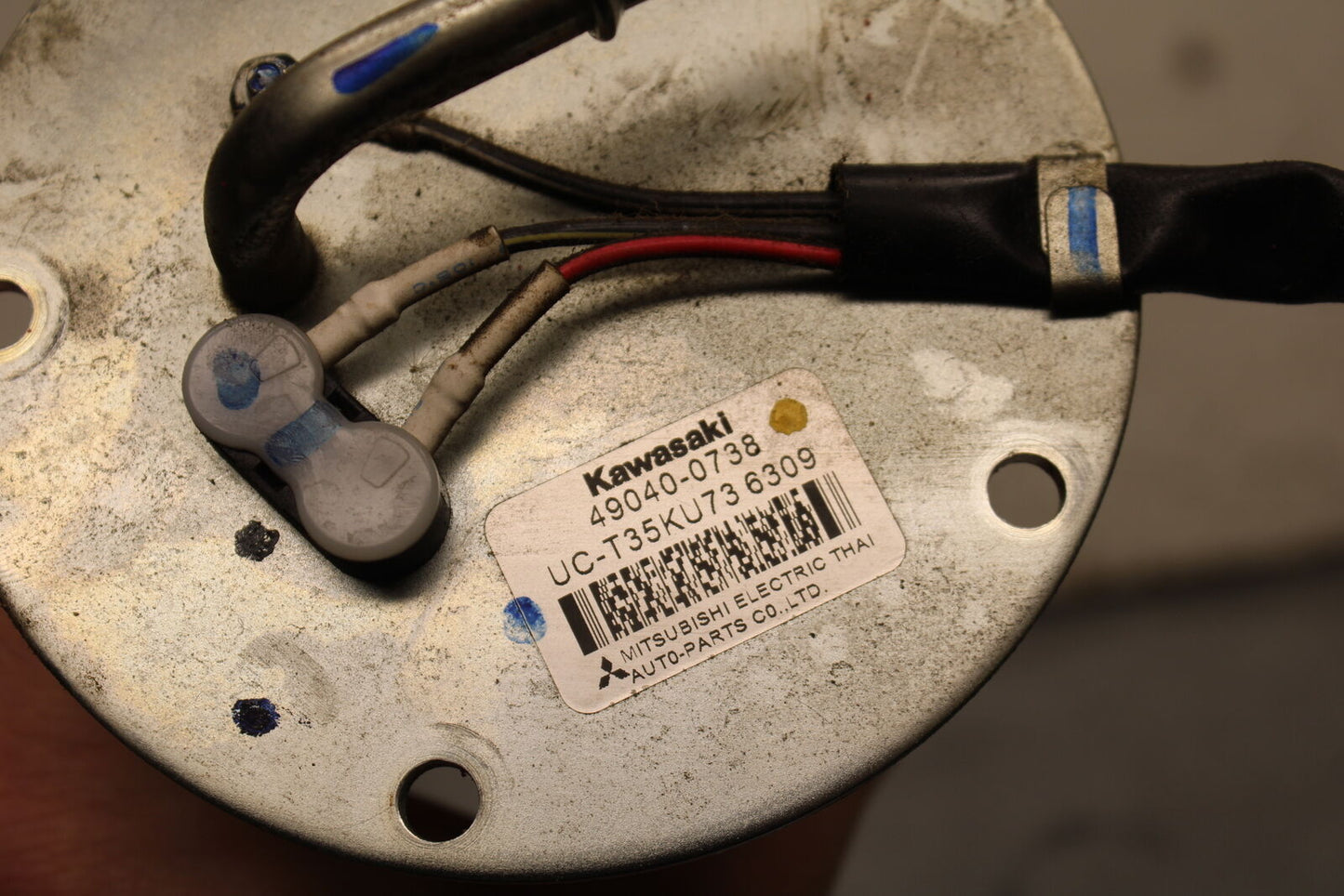 16-17 KAWASAKI VULCAN S 650 EN650 ABS FUEL GAS PUMP BB731
