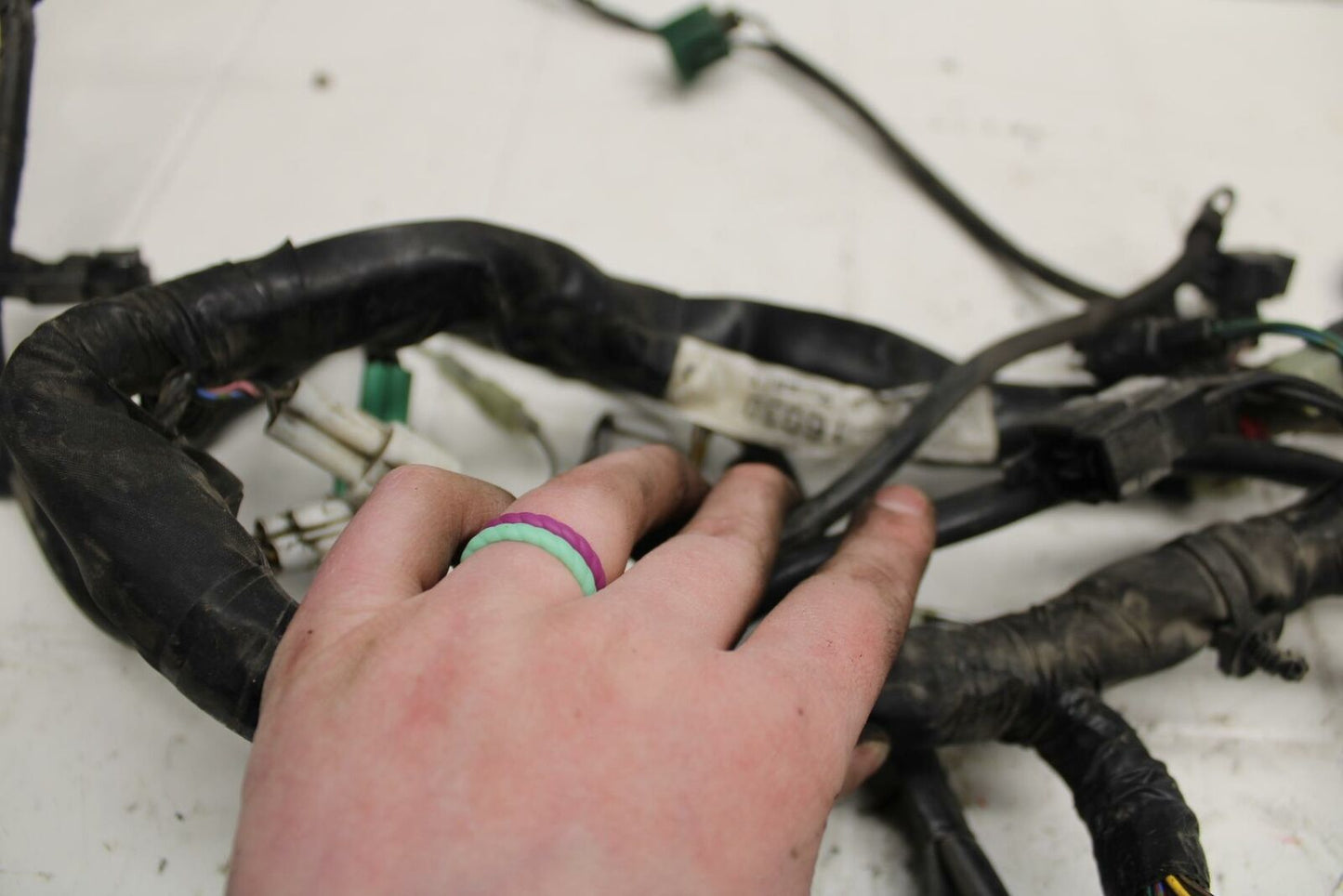 03-05 SUZUKI SV1000 MAIN ENGINE WIRING HARNESS MOTOR WIRE LOOM BB405