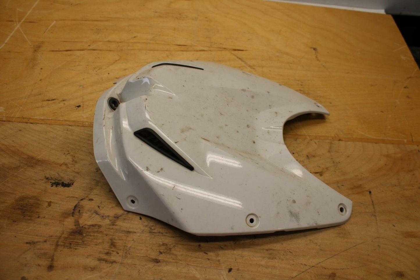12-14 BMW S1000RR FRONT GAS TANK FUEL CELL FAIRING COWL COVER TRIM BB317