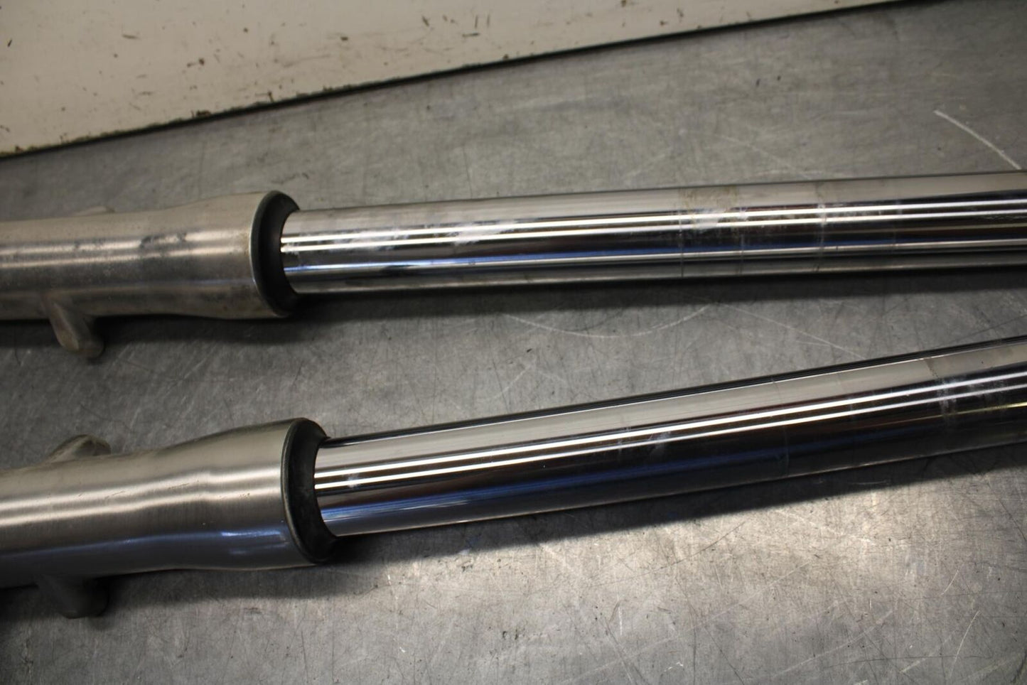 01-02 HONDA SHADOW SPIRIT 750 FRONT FORKS SHOCK SUSPENSION SET PAIR BB632