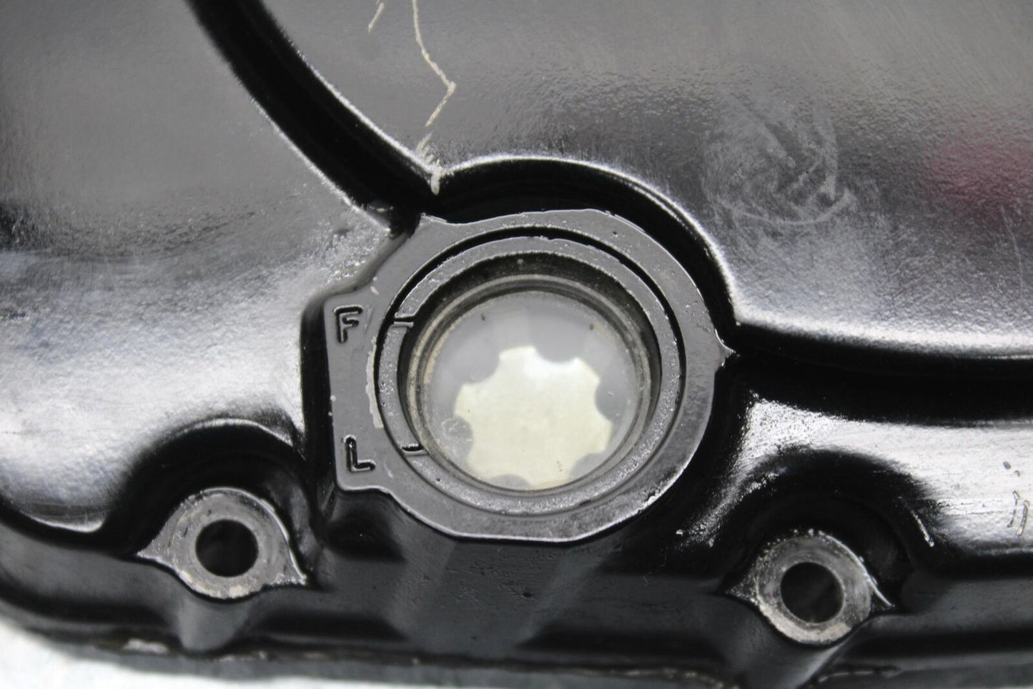 1999 Suzuki GSXR600 CLUTCH SIDE ENGINE MOTOR COVER 11340-33E00 11381-33E02 BB580