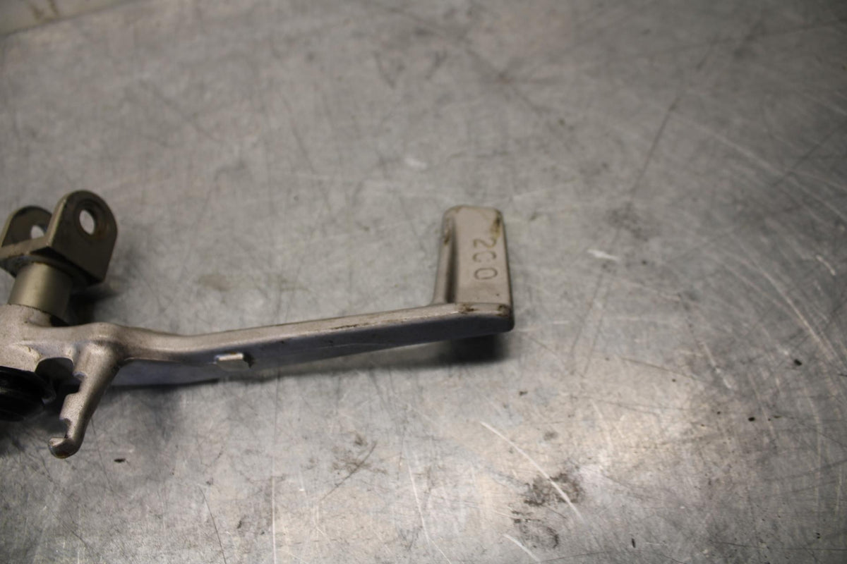 08-16 YAMAHA YZF R6 RIGHT REARSET BRAKE FOOT PEDAL 2C0-27211-00-00 BB436