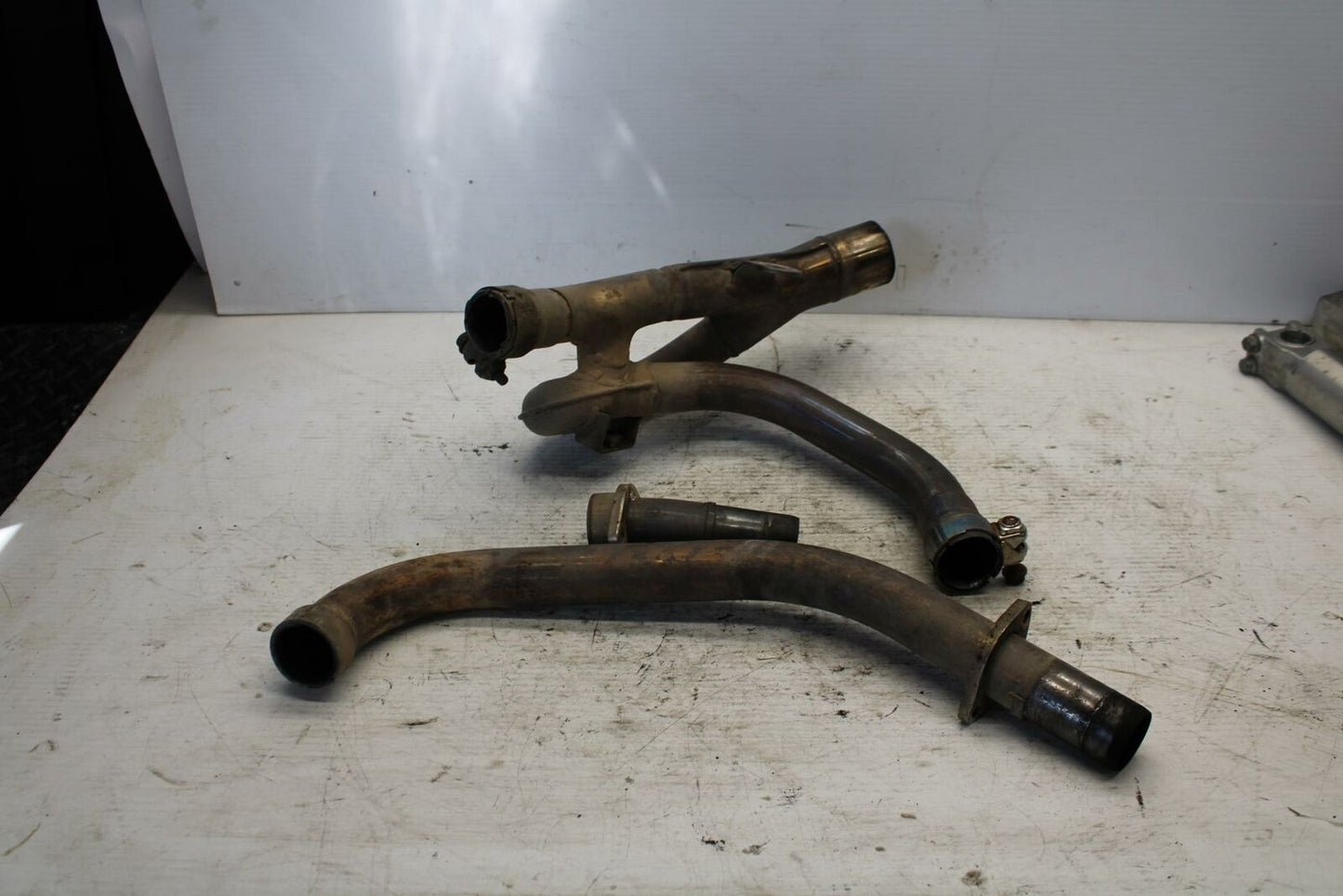 99-02 SUZUKI SV650S EXHAUST HEADER PIPES MANIFOLD BB299