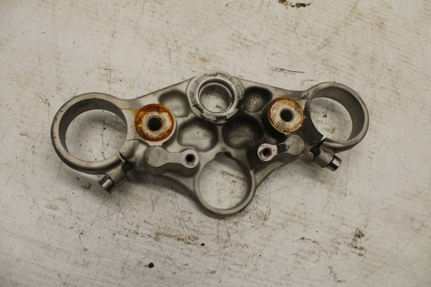 07-16 TRIUMPH STREET TRIPLE FORKS UPPER TRIPLE TREE CLAMP BB361
