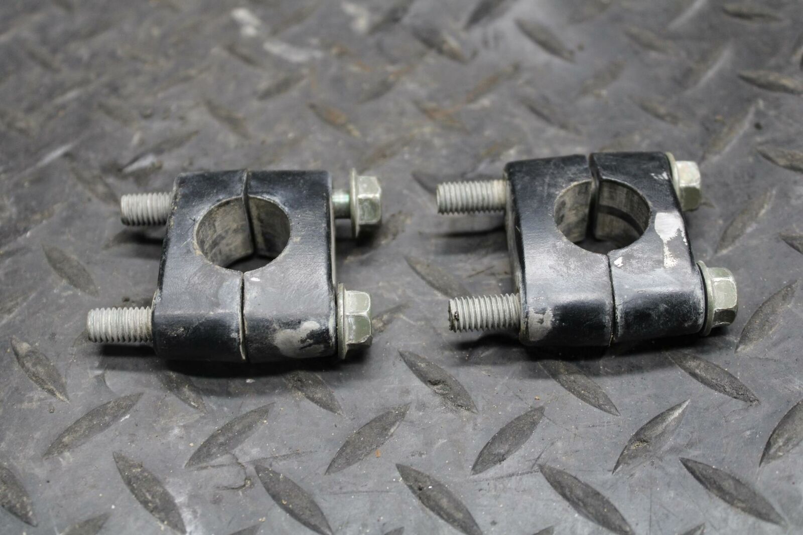 03-06 SUZUKI QUADSPORT Z400 HANDLEBAR RISERS CLAMPS BB207