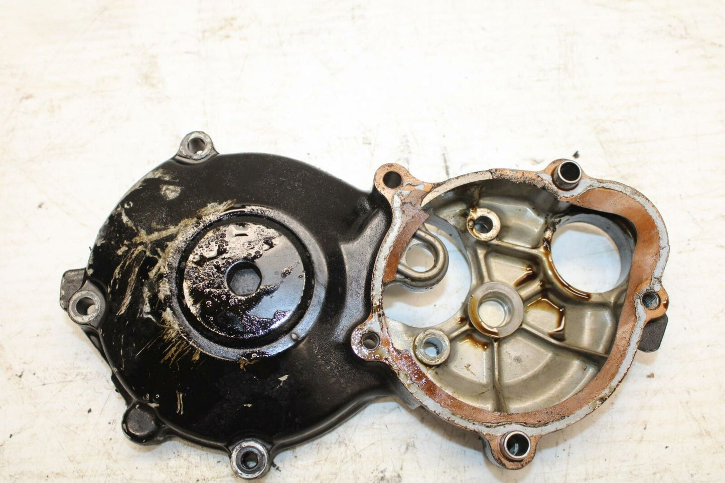 04-05 SUZUKI GSXR600 ENGINE STARTER MOTOR COVER GEARS BB245