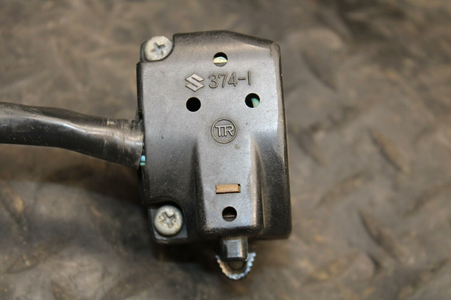 78 SUZUKI GS550E LEFT CLIP ON HANDLE HORN SIGNALS SWITCH SWITCHES BB212