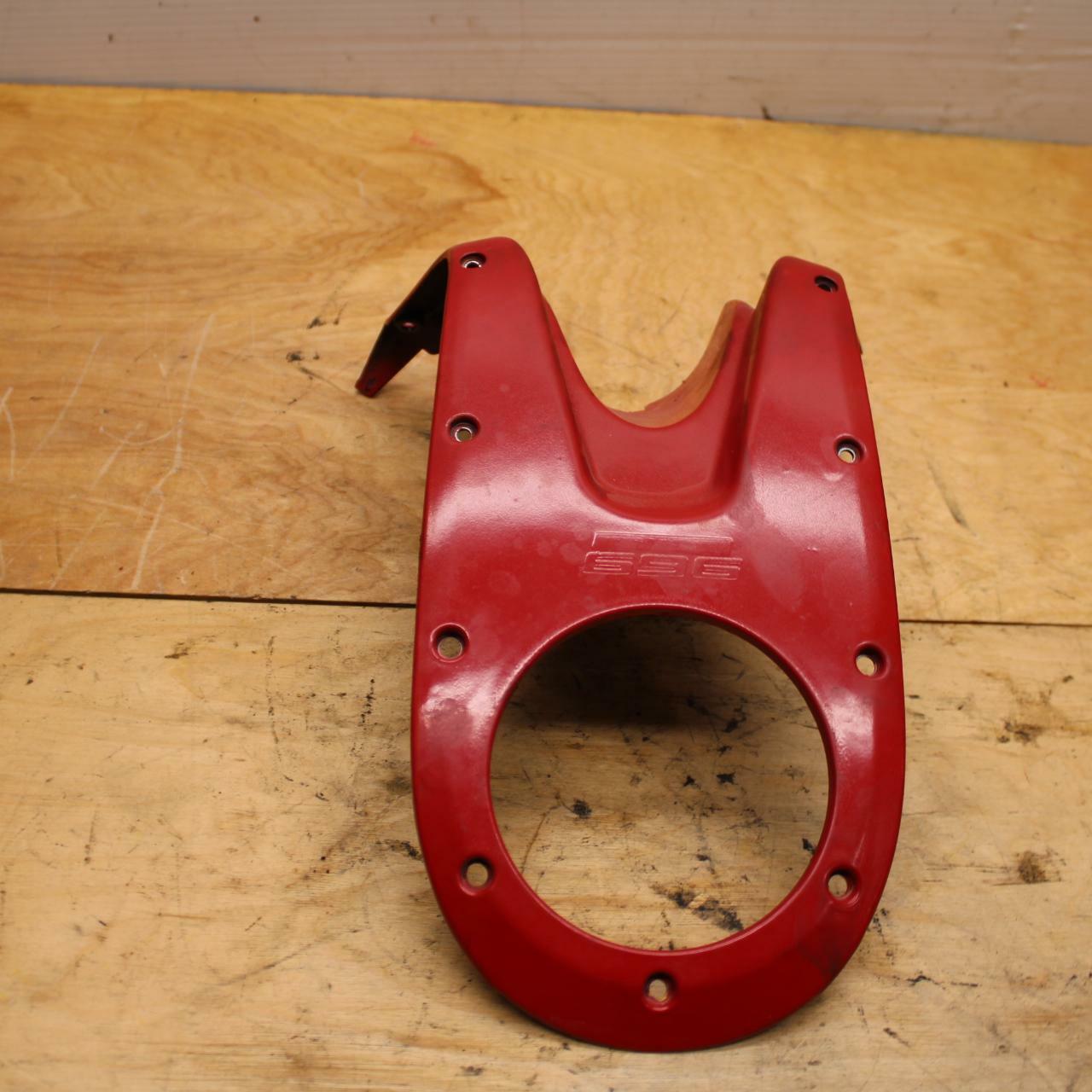 08-14 DUCATI MONSTER 696 GAS TANK FUEL CELL COVER FAIRING COWL BB324