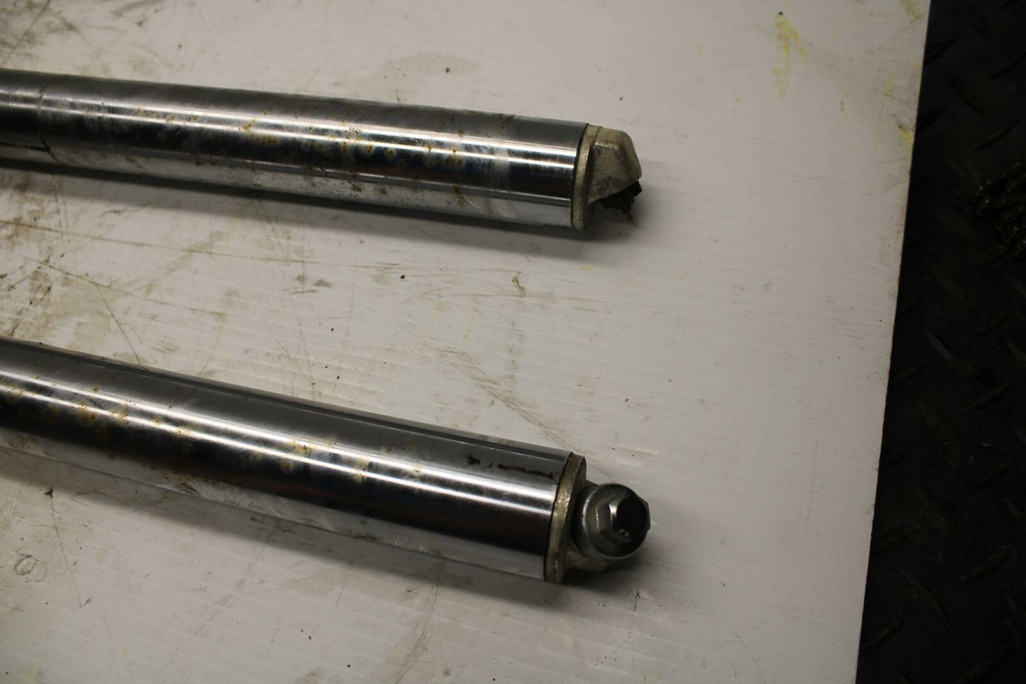 80-81 SUZUKI GS1000GL FRONT FORKS SHOCK SUSPENSION SET PAIR BB254