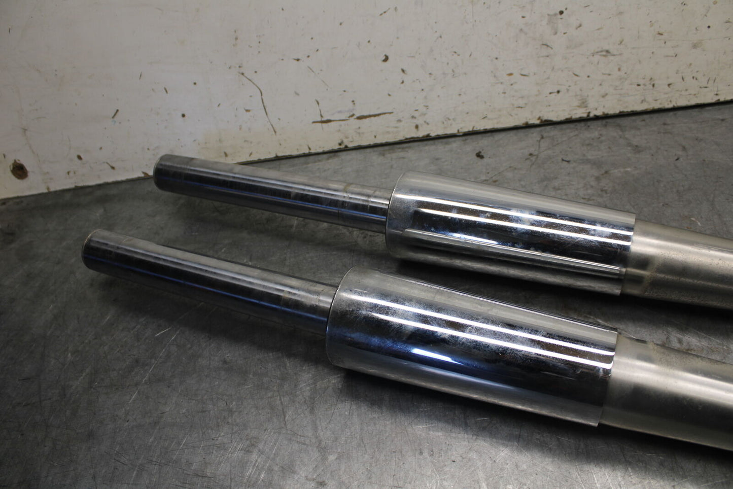 05-09 SUZUKI BOULEVARD C90 FRONT FORKS SHOCK SUSPENSION SET PAIR BB692