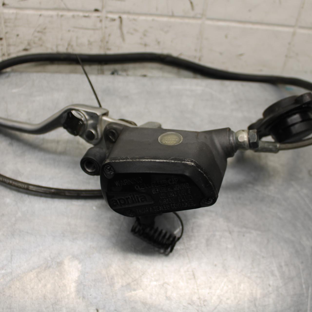 2008 Aprilia Shiver 750 SL750 HYDRAULIC CLUTCH MASTER CYLINDER w/ LEVER BB551
