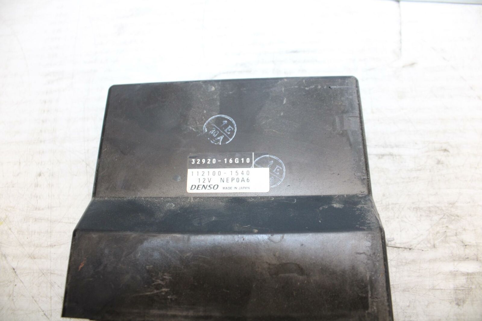 03-05 SUZUKI SV1000 ECU COMPUTER CONTROLLER UNIT BLACK BOX ECM CDI  BB296