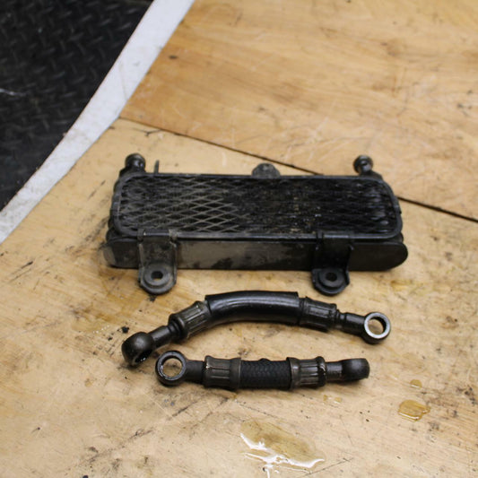 02-03 SUZUKI VSTROM 1000 ENGINE MOTOR OIL COOLER W/ HOSES BB331