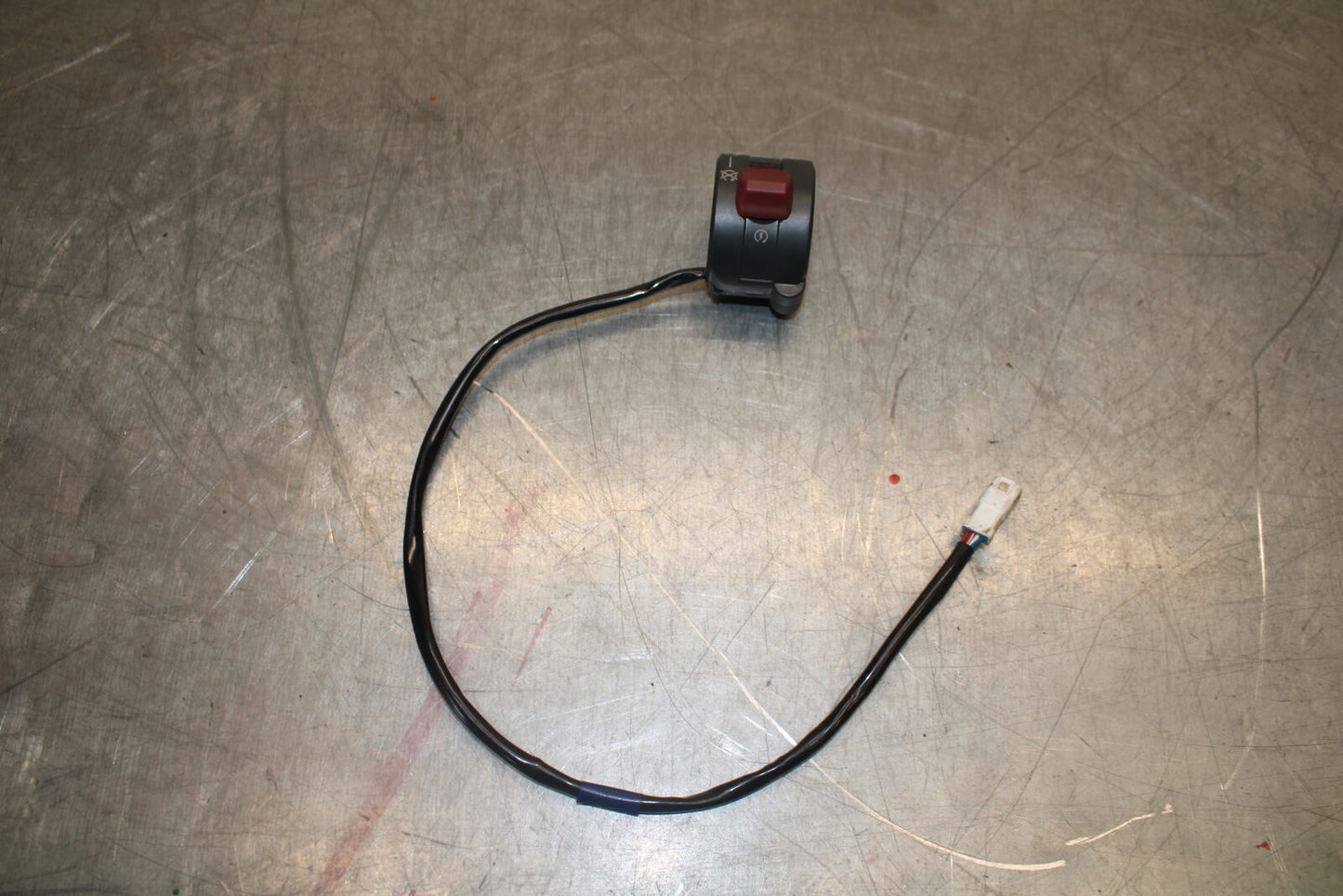 12-13 DUCATI STREETFIGHTER 848 RIGHT CLIP ON HANDLE KILL OFF START SWITCH BB705